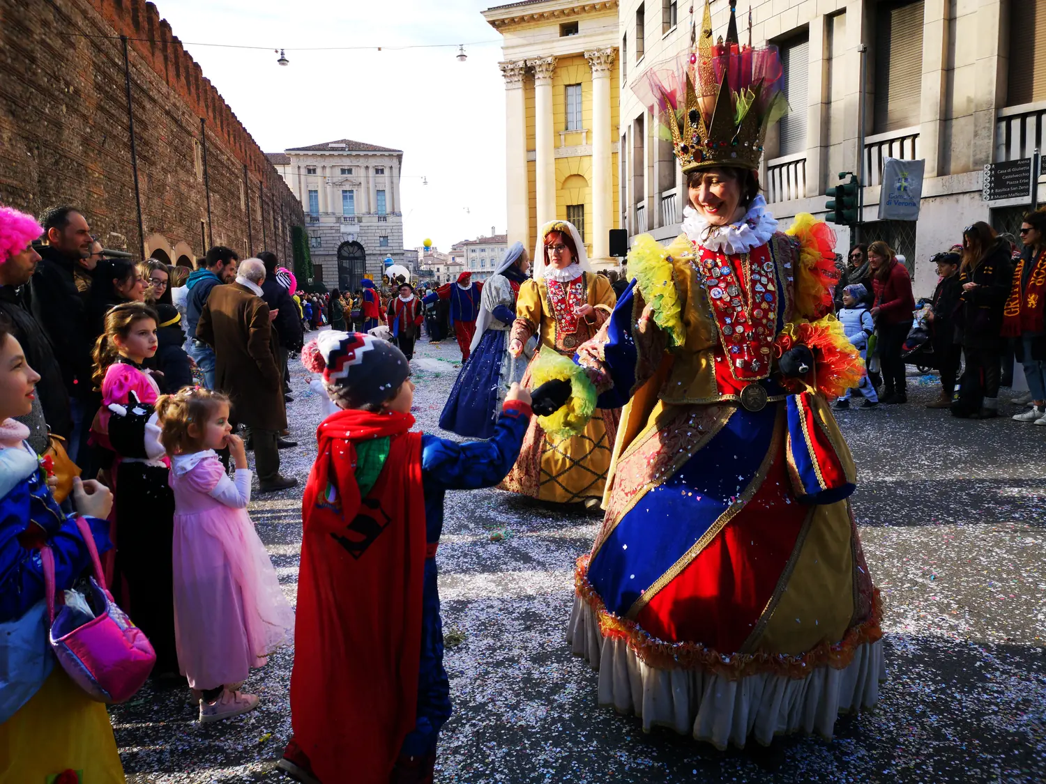 Bacanal del Gnoco, carnaval de Vérone